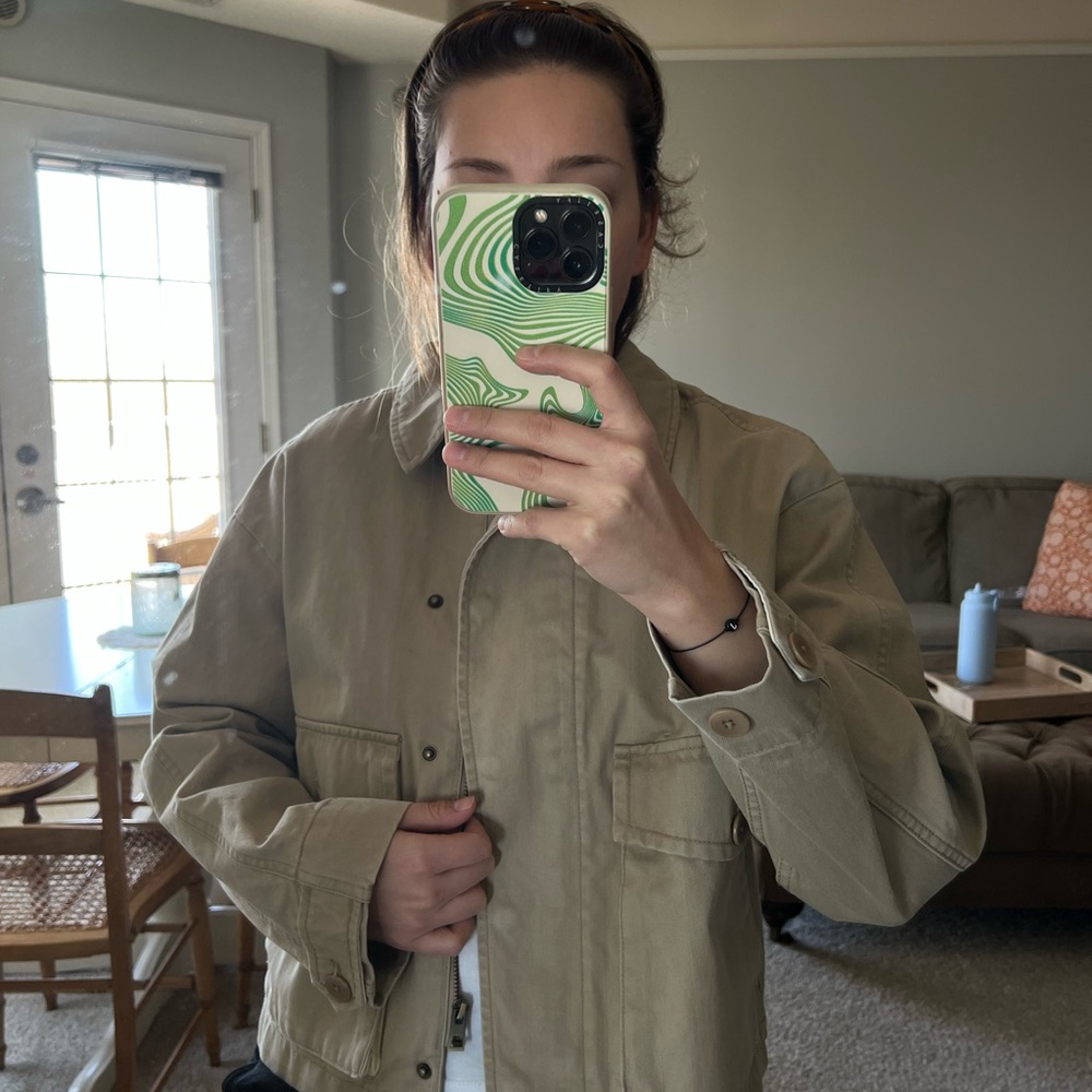 Madewell Khaki Jacket